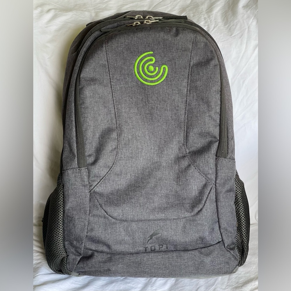 Gray Laptop Backpack
